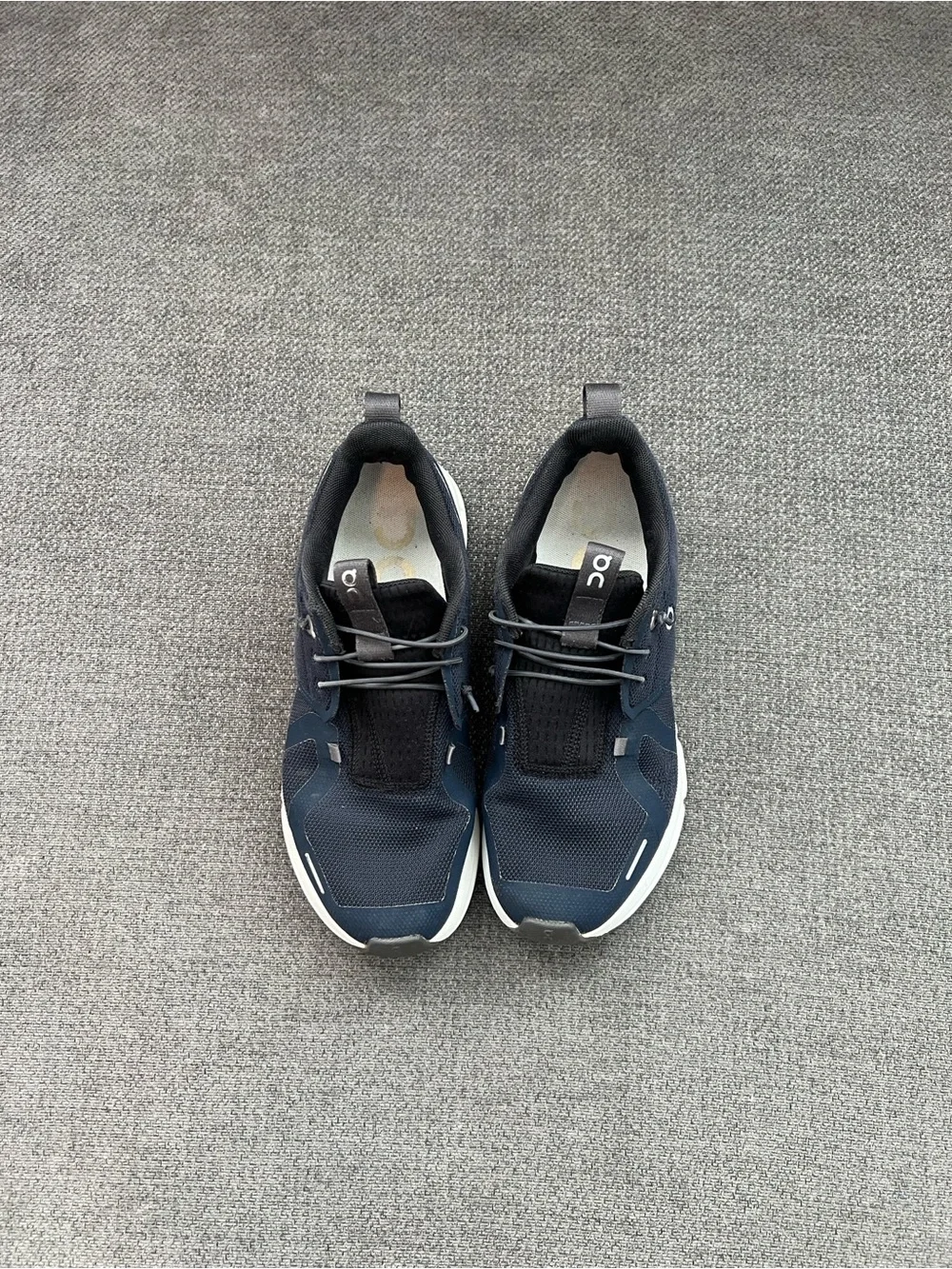 On Running Kids Navy Blue Athletic Sneakers